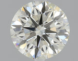 2.01 carat Round diamond J  VVS2 Excellent