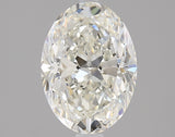 2.01 carat Oval diamond J SI1 