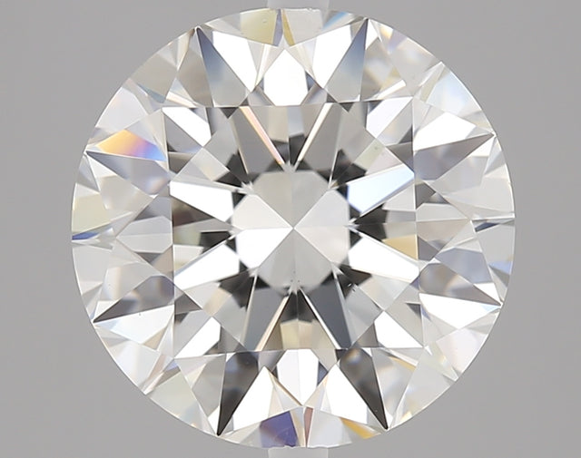 3.70 carat Round diamond H  VS2 Excellent