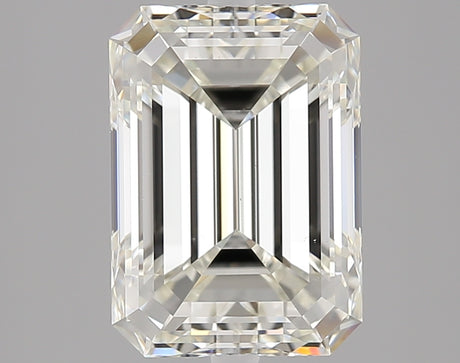 3.01 carat Emerald diamond I  VS2 