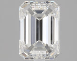 2.01 carat Emerald diamond F SI2 