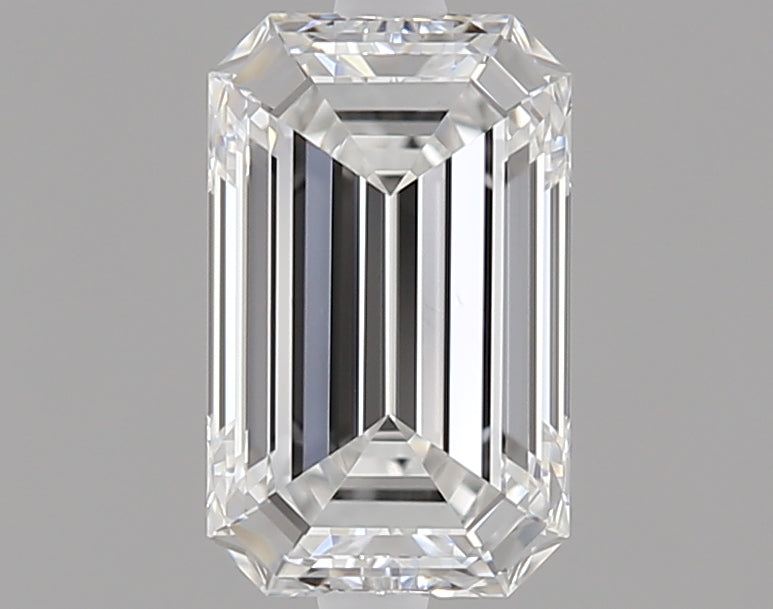 0.71 carat Emerald diamond E VVS2 