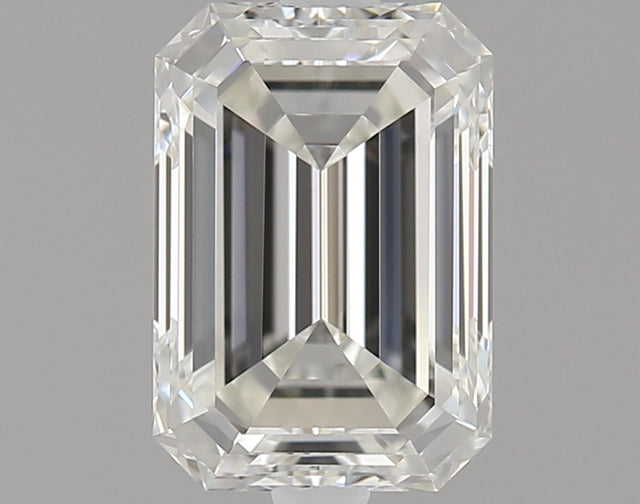 0.80 carat Emerald diamond H FL 