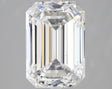 4.05 carat Emerald diamond D VS2 