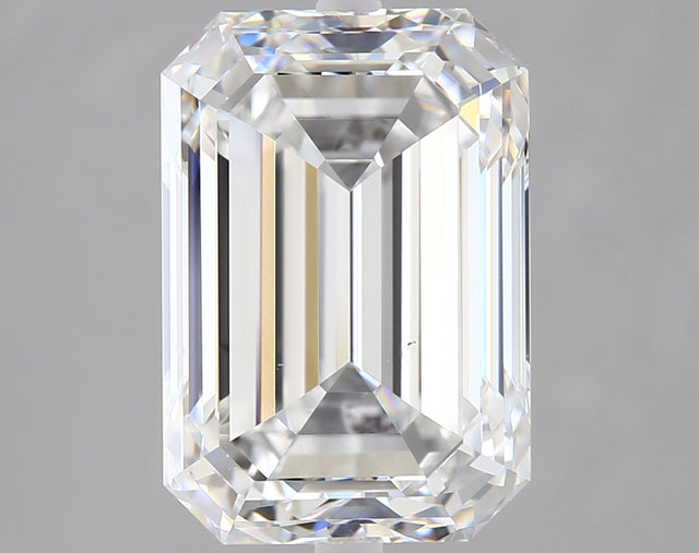 4.05 carat Emerald diamond D VS2 