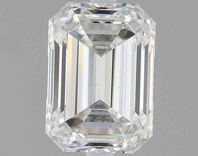 1.50 carat Emerald diamond F VS2 