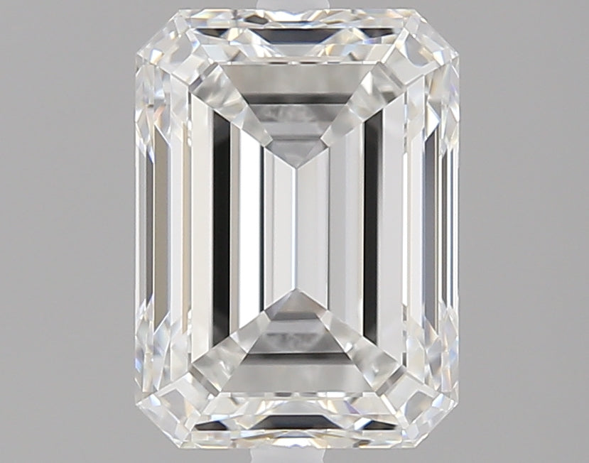 2.01 carat Emerald diamond F VS1 