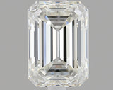 1.00 carat Emerald diamond H VVS2 