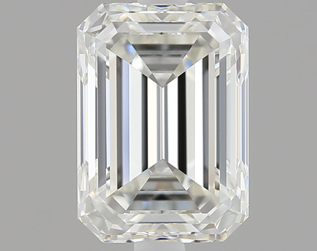 1.00 carat Emerald diamond H VVS2 