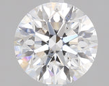 2.01 carat Round diamond D SI2 Excellent