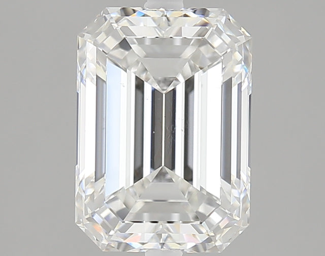 2.70 carat Emerald diamond E VS2 