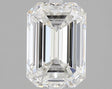 2.50 carat Emerald diamond F VVS2 