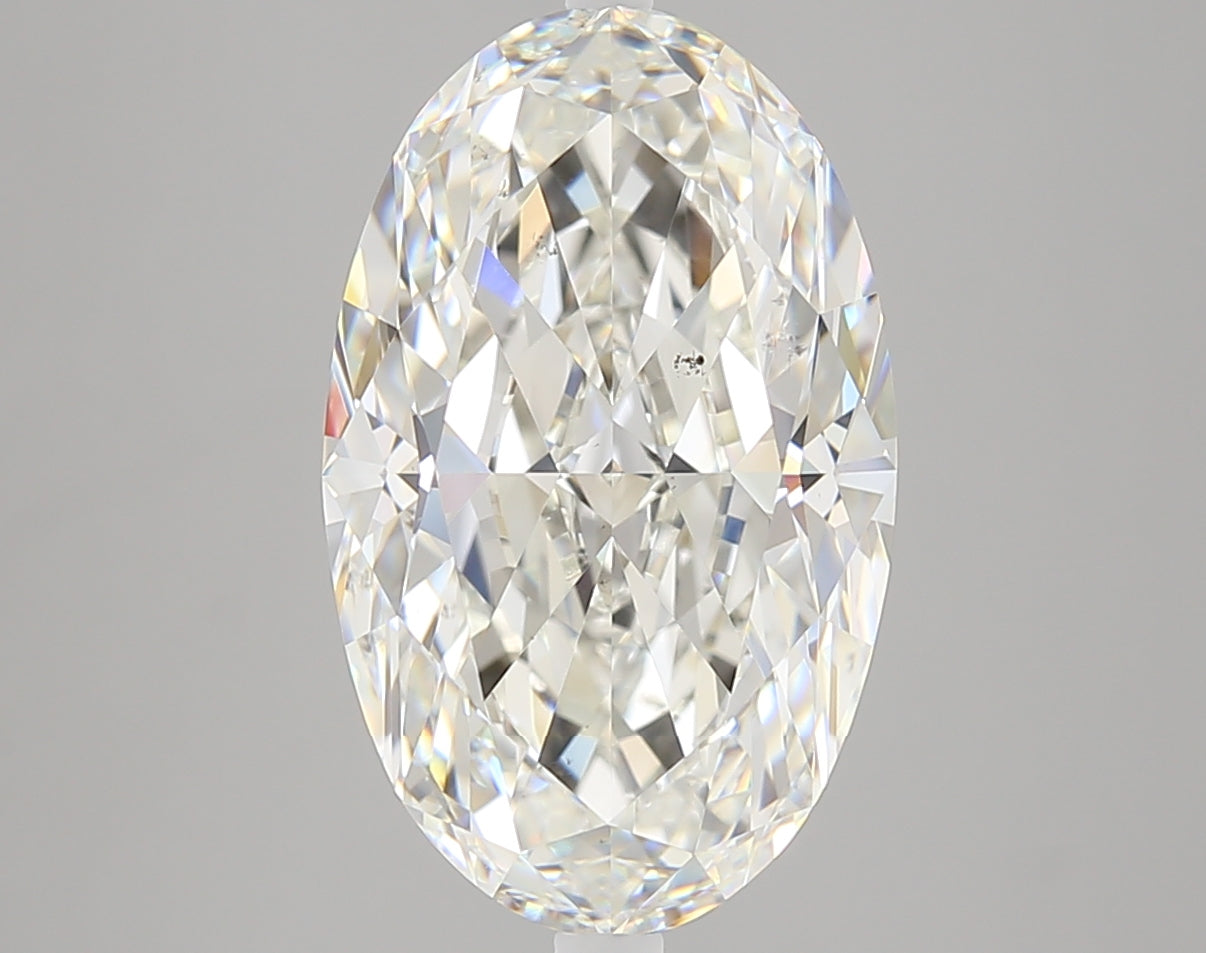5.03 carat Oval diamond H SI1 