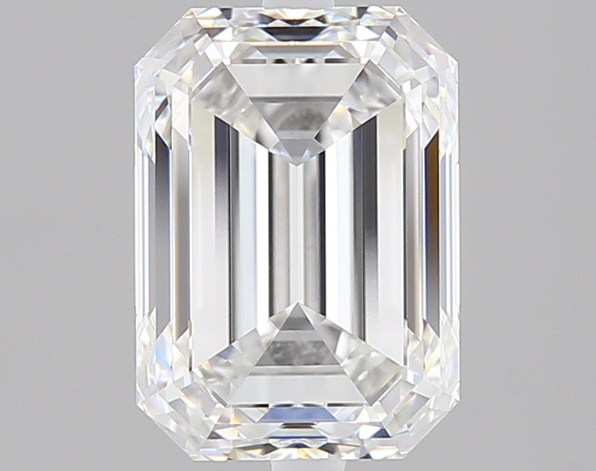 2.50 carat Emerald diamond F VVS2 