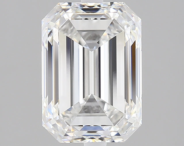 2.50 carat Emerald diamond F VVS2 