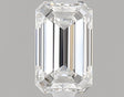 0.50 carat Emerald diamond E VVS1 