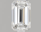 0.50 carat Emerald diamond E VVS1 