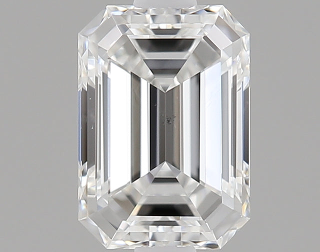 0.50 carat Emerald diamond E SI1 
