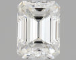 0.70 carat Emerald diamond F VVS2 