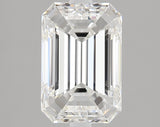 1.30 carat Emerald diamond F SI1 