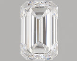 1.21 carat Emerald diamond D VS2 