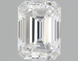 0.70 carat Emerald diamond F VVS1 