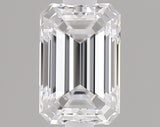 0.50 carat Emerald diamond D VVS1 