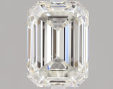 2.01 carat Emerald diamond H SI1 