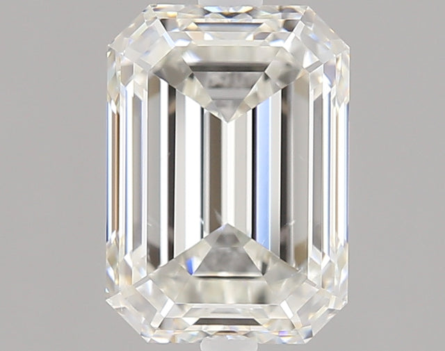 2.01 carat Emerald diamond H SI1 