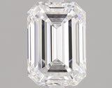 1.50 carat Emerald diamond D VVS1 