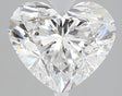 3.08 carat Heart diamond F SI2 