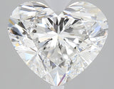 3.08 carat Heart diamond F SI2 