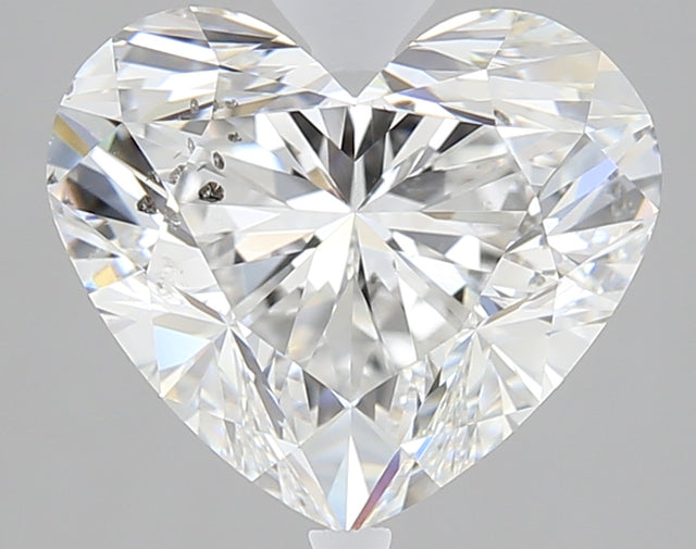 3.08 carat Heart diamond F SI2 