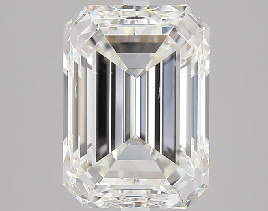 3.02 carat Emerald diamond H SI2 