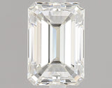 1.00 carat Emerald diamond G VS1 