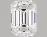 0.50 carat Emerald diamond E VVS2 