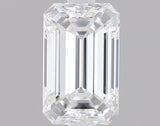 0.50 carat Emerald diamond D VVS2 