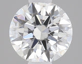 0.18 carat Round diamond E VVS2 Excellent