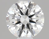 0.18 carat Round diamond E VVS2 Excellent