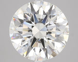 5.09 carat Round diamond J VVS2 Excellent