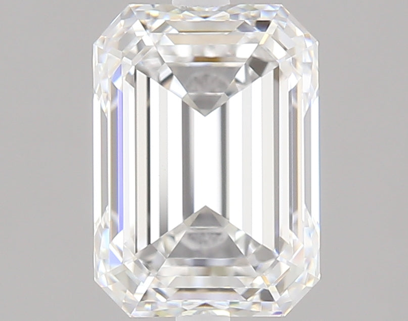 2.01 carat Emerald diamond E VVS2 