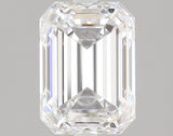 2.01 carat Emerald diamond E VVS2 