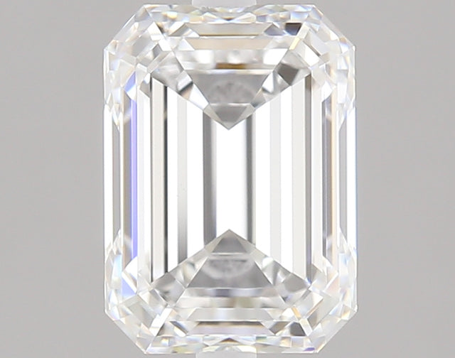 2.01 carat Emerald diamond E VVS2 