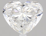 2.01 carat Heart diamond E SI1 