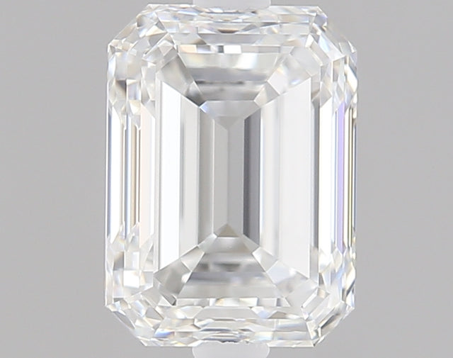 1.00 carat Emerald diamond E VVS2 