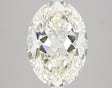 3.70 carat Oval diamond J SI1 