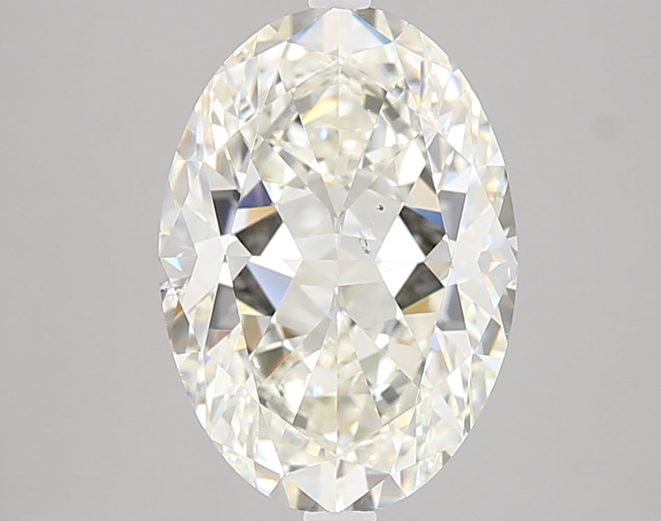 3.70 carat Oval diamond J SI1 
