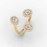 18K Yellow Gold, 14K Yellow Gold