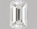 0.51 carat Emerald diamond E VVS1 