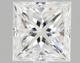1.00 carat Princess diamond E VVS2 